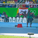 2016 Rio Olympics - Athletics - Preliminary - Women's 5000m Round 1 - Olympic Stadium - Rio de Janeiro, Brazil - 16/08/2016. Nikki Hamblin (NZL) of New Zealand gestures to Abbey D'Agostino (USA) of USA after helping her when she injured ankle and fell. REUTERS/David Gray FOR EDITORIAL USE ONLY. NOT FOR SALE FOR MARKETING OR ADVERTISING CAMPAIGNS. - RTX2L77P
